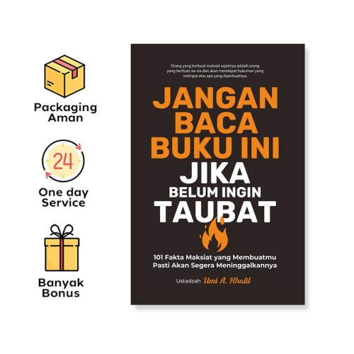 Jangan Baca Buku Ini Jika Belum Ingin Taubat